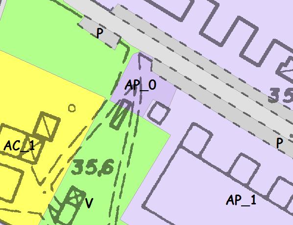 49 del 25/05/2015 si trasforma parte dell'area di verde pubblico, classificata dal RUE in erde ubblico esistente DOT_, sita tra vai XX Aprile e via Roma in Aree di interesse