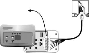, munito di connettori alle due estremità, che consente l interconnessione fra il pannello di comando e il ricevitore.