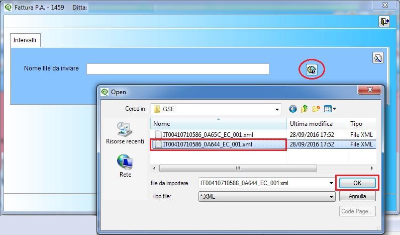 6 Inviare le notifiche XML legate alle fatture GSE.