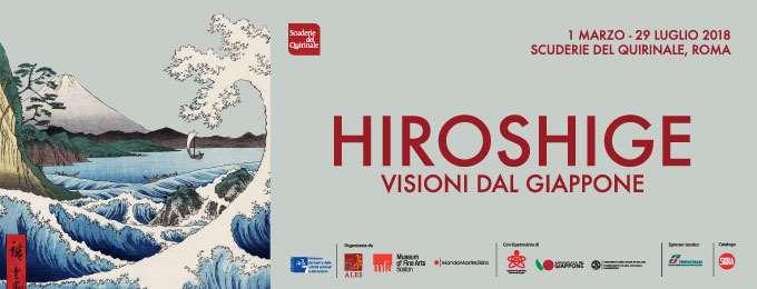 MOSTRE HIROSHIGE Visioni dal Giappone Fino al 29 Luglio 2018 Scuderie del Quirinale La mostra, con una selezione di circa 230 opere appartenenti a prestigiose collezioni che provengono da Italia,