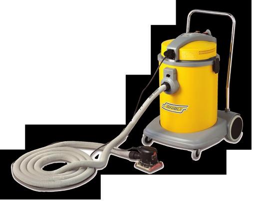 Aspiratori solidi-liquidi con presa elettroutensili Dry vacuum cleaners with electric power tools connection 50 l - 1400 W - 250 mbar - 58 l/sec SP 9 P SP 9 P Combi cod. 16374010001 (P) cod.