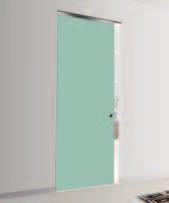 the door is lacquered in color glossy opaque L arrière de la