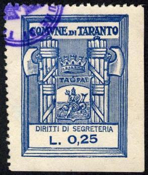 1000 rosso, azzurro Segreteria 1890/< Carta