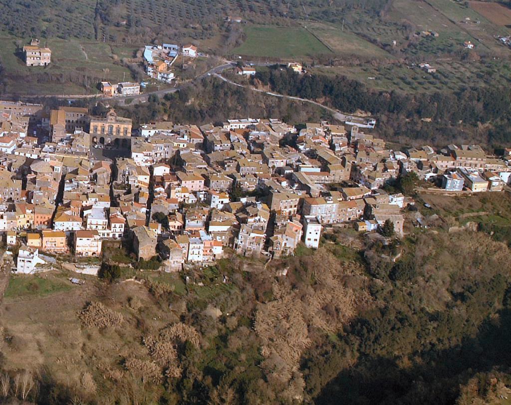 Per quanto riguarda l insediamento del Pizzo, è localizzato sulla sommità di uno sperone tufaceo, anche questo delimitato da due corsi d acqua confluenti, in una posizione che ne garantisce una