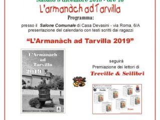 06/01/2019 Calendario "L' Armanàch ad Tarvilla"