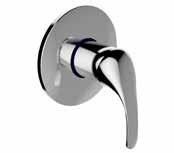 EVA SCARUB0729CR SCARUB0730CR Miscelatore monocomando Lavabo Finitura cromo, leva in metallo, cartuccia a dischi ceramici, completo di piletta da 1 1/4 in plastica, flessibili inox 3/8F, 40 cm e set