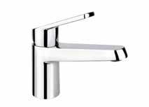 IRIDE made in italy J46070 J46071 LAVABO Miscelatore monocomando per lavabo, aeratore 24x1, comando scarico da 1 1/4 a