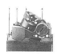 SIG 550-551 SP 3.8. Regolazione delle mire Per correggere il punto di impatto in elevazione e brandeggio, occorre ruotare la vite corrispondente con un cacciavite.