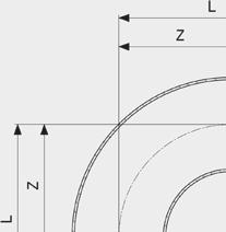 L* = lunghezza della versione precedente Curva