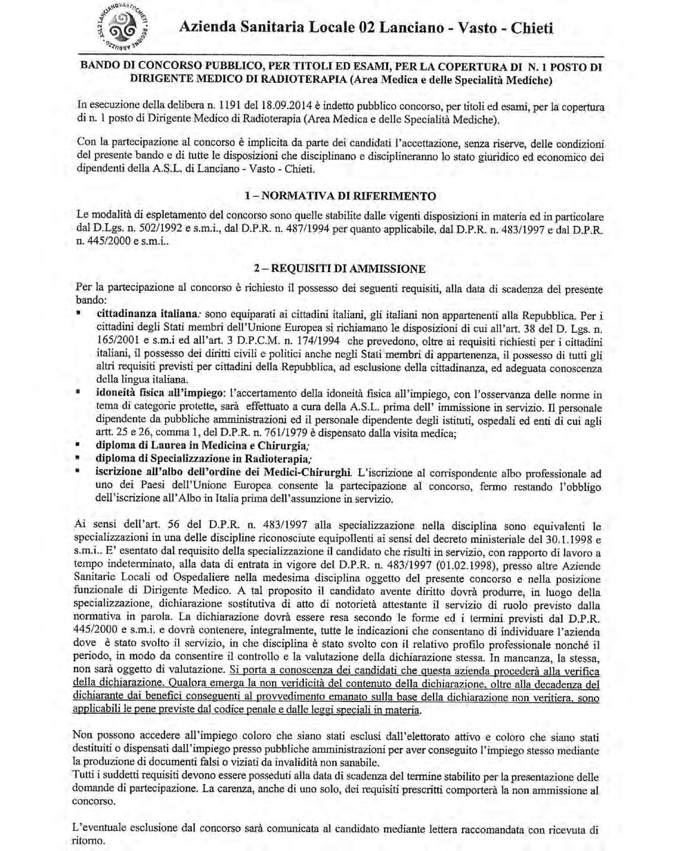Anno XLIV - N. 130 Speciale (21.11.2014) Bollettino Ufficiale della Regione Abruzzo Pag.