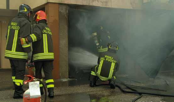 Incendio garage