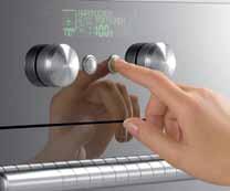 Il nuovo sistema di ventilazione interna, presente nei forni con cavità da 67 lt, consente di cuocere in modo omogeneo e migliore le pietanze.