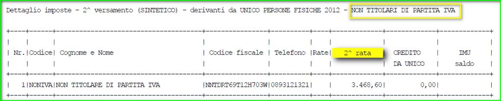 Dichiarazioni Unico PF / SP 09. Programmi di utilità 03. Gestione Versam./Stampe 05. Elenco Imposte 24. Dichiarazioni Unico AS 09. Programmi di utilità 03. Gestione Versam./Stampe 03.