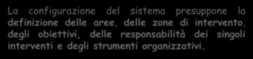 ORGANIZZAZIONE DEL SISTEMA DI EMERGENZA RICEZIONE VALUTAZIONE I.P.