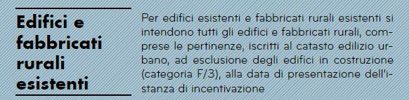 In quali edifici è possibile richiederlo?