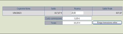 Partendo dalla pagina mense scolastiche e cliccando sull apposito link, si accede al modulo Web Genitori.