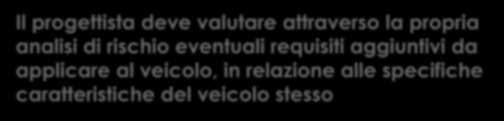 Ruolo del progettista Lo standard tecnico non assicura di per sé il controllo di tutti i rischi connessi all attività di manovra L impresa e il gestore debbono collaborare per stabilire eventuali