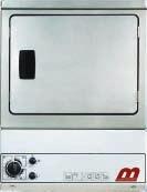 9 Asciugatura: Controllo livello asciugatura automatico Areazione: Ventilato Ventilato Programmatore: MECCANICO MECCANICO SUPERIORE FRONTALE INFERIORE Selettore temperatura/tipo di tessuto
