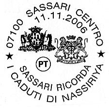 Commerciale/Filatelia della Filiale REGGIO CALABRIA Via Miraglia, 14-89100 REGGIO CALABRIA (tel. 0965-315374) entro il 2/1/2007 1903/SG N.