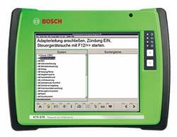 KTS 670: il sistema di test mobile per la diagnosi centraline professionale Per la diagnosi efficiente della complessa tecnica del veicolo, sempre più officine utilizzano la serie KTS di Bosch.