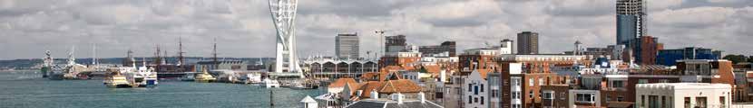 REGNO UNITO Portsmouth dista poco più di un ora da Londra e conta circa 200.000 abitanti.