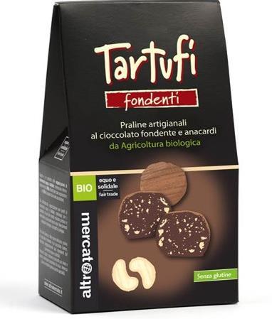 Tartufi fondenti agli anacardi - Bio Codice: 940 Peso: 120g Prezzo : 4,90 (IVA 10% incl.