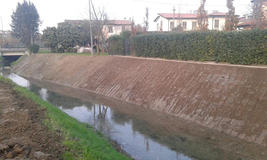 - SCOLO LAZZARETTO, arginatura a monte di via