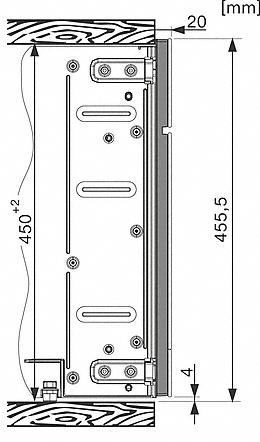 CVA 5065, CVA 6405, CVA 6805, allacciamento idrico fisso (schema) CVA 5060, CVA