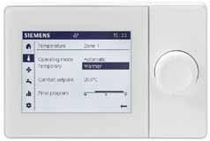 microprocessore Siemens - Quadro elettronico di comando a display LCD - Predisposta per collegamento a bollitore esterno per acqua sanitaria - Protezione