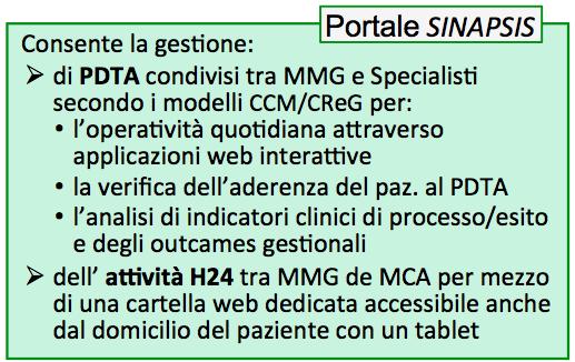 Cure primarie Tutta la popolazione Tutti i MdF-PLS informatizzati Scheda sanitaria individuale CCE diverse RCP Archivi condivisi Aggregazioni dei MdF Funzionali monoprofessionali - AFT Complesse