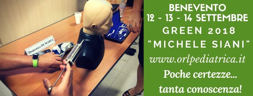 GREEN - VII EDIZIONE Poche certezze...tanta conoscenza! BENEVENTO 12-13-14 SETTEMBRE 2018 Cosa serve per praticare la nostra ars medica?