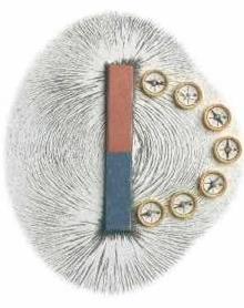 Le linee di flusso magnetico seguono percorsi chiusi, da una estremità del magnete all altra estremità, all esterno del magnete e