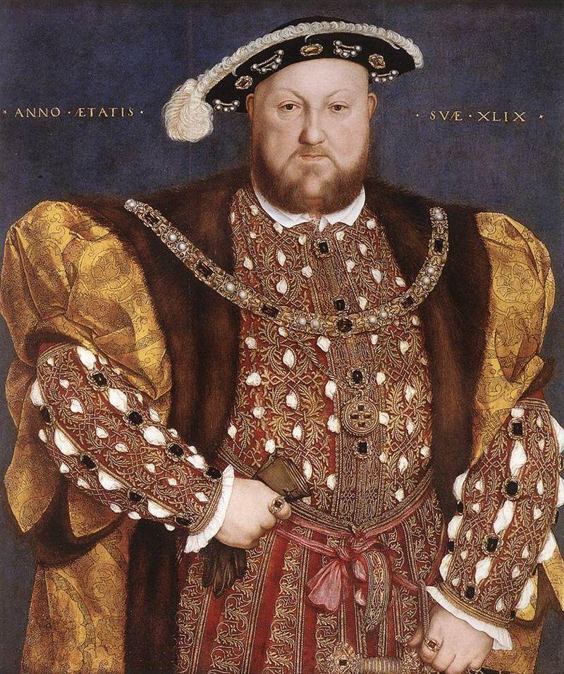 Enrico VIII Figlio di Enrico VII (con cui era terminata la Guerra delle Due Rose), Enrico VIII si nominò capo supremo della Chiesa inglese, dichiarata autonoma dal Papa (Atto di Supremazia, 1534).