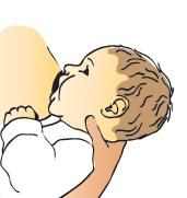 l neonato di rifesso alzerà la testa verso l alto spalancando bene la bocca.