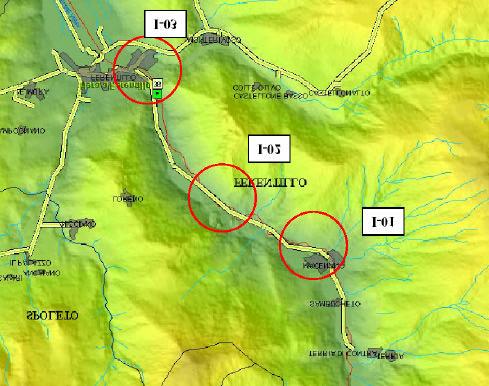 Esempio di prefattibilità Nome asta Area drenata a monte (km 2 ) Altitudine (m slm) medio annuale (Hx) (Mm 3 ) Potenziale d asta Pa [Gwh] Nera a Ferentillo 1343 250 822 940 Presenza di rete