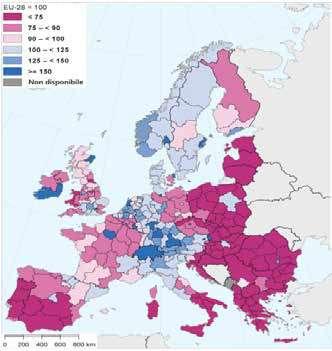 Livelli di reddito e crescita economica delle regioni europee nel XXI secolo: una nota di Gianfranco Viesti* Questa nota analizza i livelli e le dinamiche del reddito delle regioni europee, con