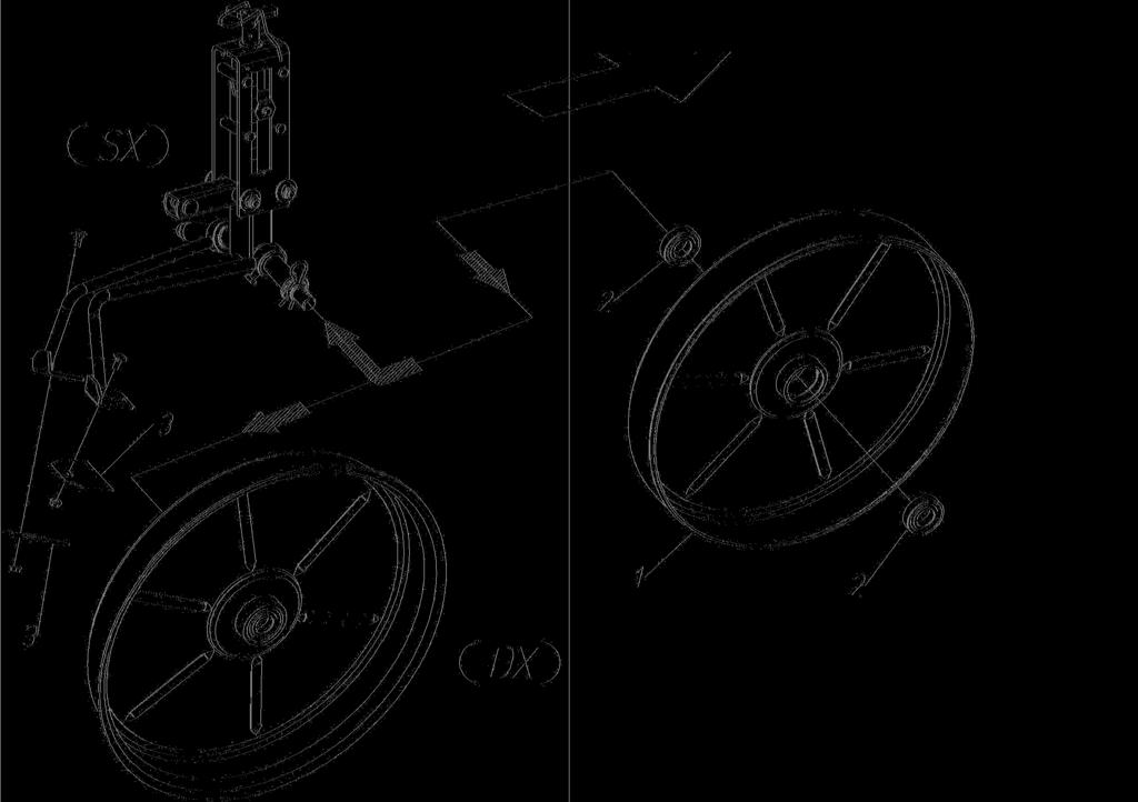 02-04-2014 500304 500304 - KIT RUOTE SENZA BORDATURA D.560 Pos. Codice Descrizione 1 420822 RUOTA D.