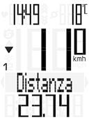 ATTIVATA: Cadenza della pedalata attuale/media/massima ALTRE FUNZIONI DI M5 Trasmissione radio digitale D3 per velocità, frequenza cardiaca e cadenza della pedalata Accoppiamento