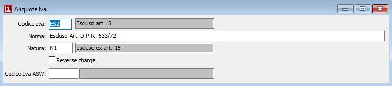 Aliquote Iva Associare le aliquote Iva di OS1, che non rientrano tra quelle imponibili, alla natura delle operazioni. Codice Iva: richiamare i codici Iva dall anagrafica di OS1.