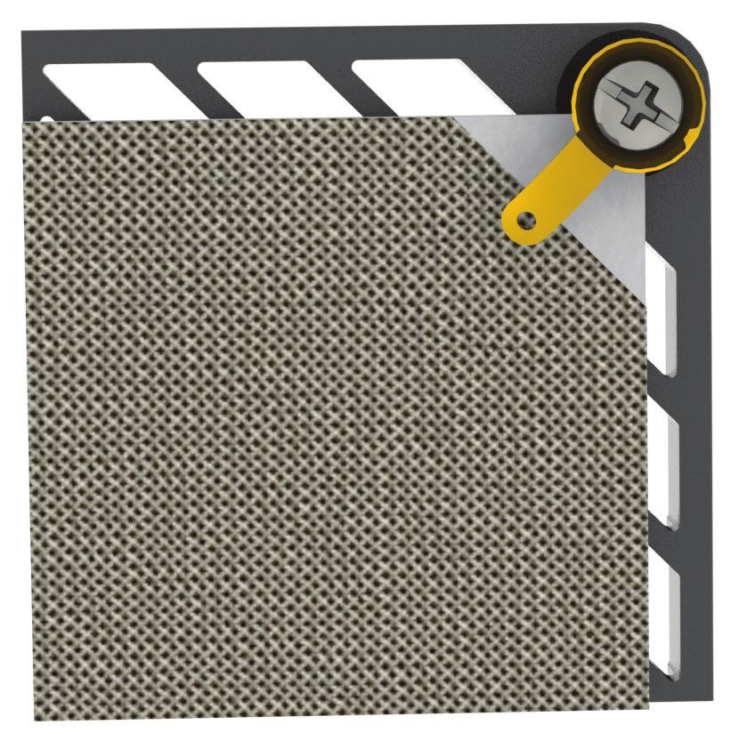 Filter Mesh Filter Filter Cover Tipo 1 Tipo 3 Tipo 2 Tipo 4 *Codice set di filtri Griglia Proteggi Dita Coprifiltro (non venduto separatamente) Codice Griglia Proteggi Dita A B C Ø Min.