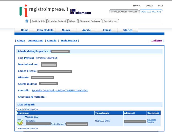 ALLEGA LA DOCUMENTAZIONE RICHIESTA DAL BANDO (PRECEDENTEMENTE COMPILATA E FIRMATA DIGITALMENTE ) RICORDATI DI ALLEGARE : Documentazione OBBLIGATORIA: - Modello di domanda (Allegato A) - Dichiarazione