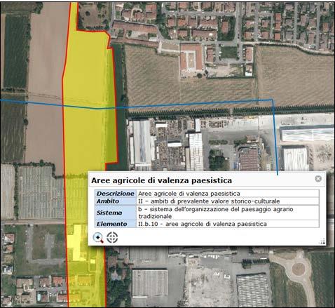 10 di/of 94 Nel complesso, il PTR non individua particolari elementi di fragilità del territorio relativamente all area in esame, nei confronti dei quali l intervento in oggetto possa interferire