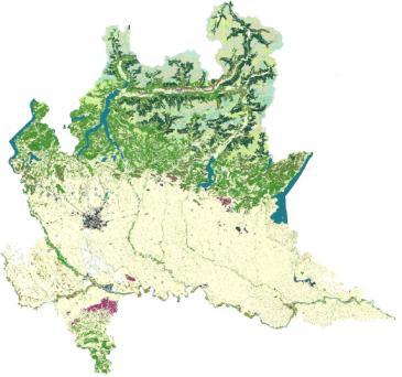 Utilizzi del suolo regionale nel 1955 (ERSAF-GAI) Utilizzi del suolo regionale nel 2007 (ERSAF-DUSAF) Alcuni dati riassuntivi DATI CENSUARI 1970-2010 Montagna Collina Pianura Totale Perdita globale