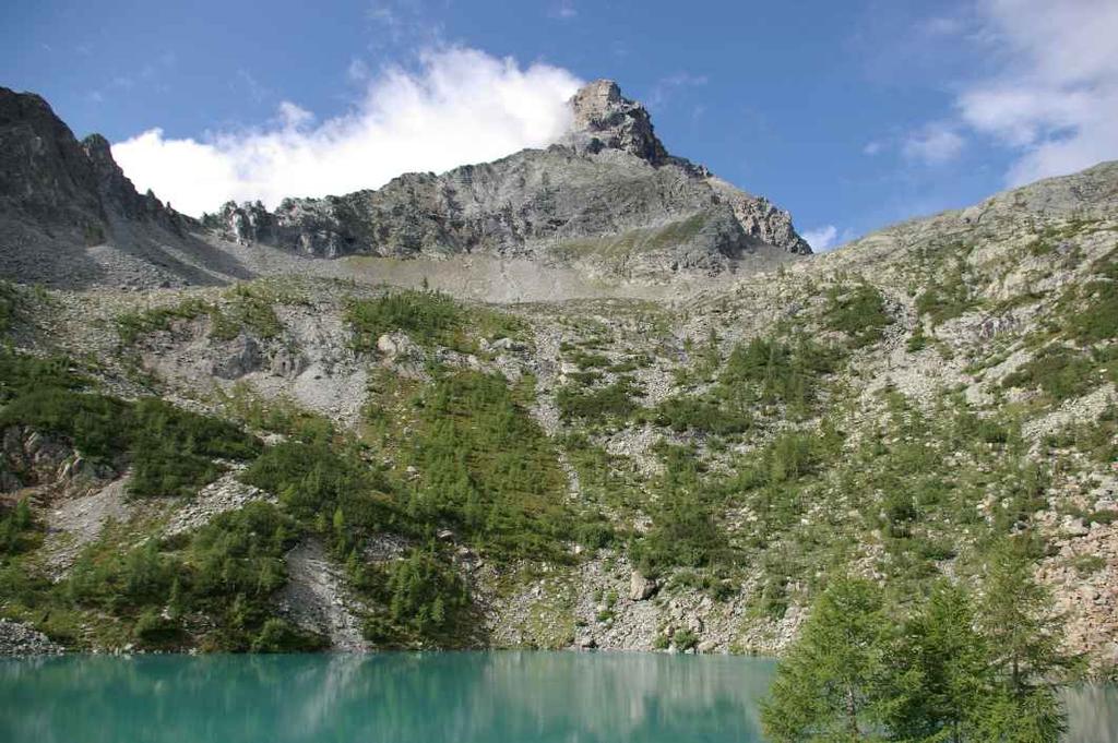 Itinerario In Valmalenco l'ascensione alla Punta Rosalba, sopra S. Giuseppe, è l'occasione per visitare la selvaggia e desolata Val Orsera.