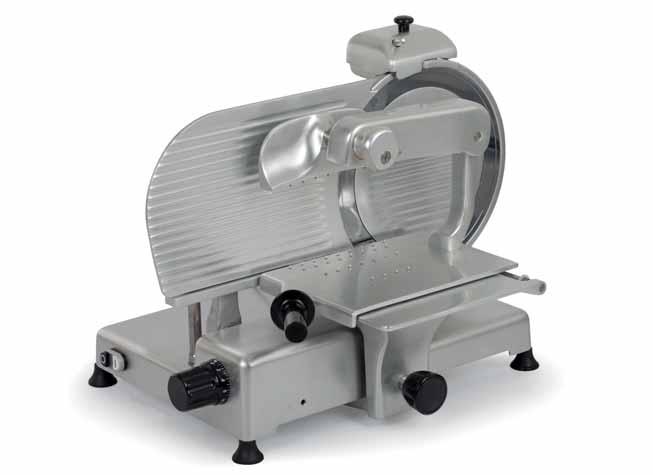 serie VRT S / VRT S serie BRACCIO A CIGNO Telaio in alluminio anodizzato Blocco carrello Motore ventilato Interruttore luminoso a doppio pulsante MEAT HOLDING ARM Anodized aluminium body Block of the