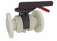 VALVOLE A SFERA MANUALI - MANUAL BALL VALVES EXTREME SERIES PP-H VALVOLE A SFERA PP-H SERIE EXTREME - PP-H BALL VALVE EXTREME SERIES FAM VAL522 Accessori PVC-U Valvole PVC-U Accessori PVC-C Valvole