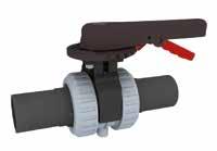 VALVOLE A SFERA MANUALI - MANUAL BALL VALVES EXTREME SERIES ABS VALVOLE A SFERA ABS SERIE EXTREME - ABS BALL VALVE EXTREME SERIES FAM VAL524 VALVOLE A SFERA ABS kit divisore filetto femmina BSP