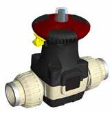 VALVOLE A MEMBRANA MANUALI - MANUAL DIAPHRAGM VALVES EXTREME SERIES PP-H VALVOLE A MEMBRANA PP-H SERIE EXTREME - PP-H DIAPHRAGM VALVE EXTREME SERIES FAM VDI622 VALVOLE A MEMBRANA PP-H elettrofusione