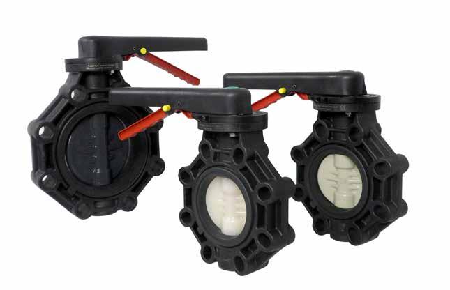 VALVOLE A FARFALLA MANUALI - MANUAL BUTTERFLY VALVES EXTREME SERIES VALVOLE A FARFALLA - SERIE EXTREME BUTTERFLY VALVES - EXTREME SERIES Dimensioni Sizes Standard Pressione di lavoro Working pressure