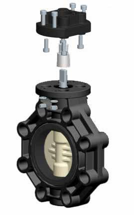 VALVOLE A FARFALLA ATTUATE - ACTUATED BUTTERFLY VALVES EXTREME SERIES KIT DI ATTUAZIONE ACTUATION KIT Alfanum.